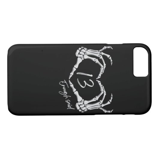 Heart Skeleton Hand Classic Case-Mate iPhone Case (Achterkant (Horizontaal))