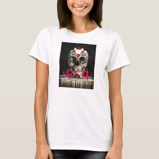 Heart Skull T-shirt (Voorkant)