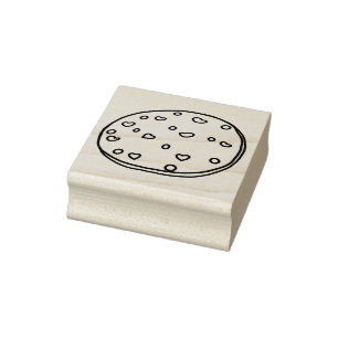 Heart snoep Cookie Rubberstempel