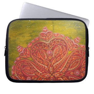 "Heart Space"-Hoesje voor laptop (gebilderd bij ve Sleeve