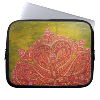 "Heart Space"-Hoesje voor laptop (gebilderd bij ve Sleeve