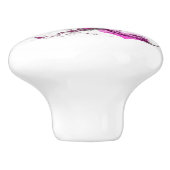 Heart Splash Keramische Knop (Zijkant)