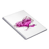 Heart Splash Notitieboek (Rechterzijde)