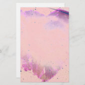 Heart Splatter Briefpapier (Voorkant / Achterkant)