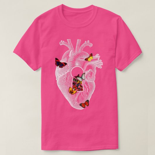 Heart Spring Butterfly Moederdag van Tobe Fonseca T-shirt (Design voorkant)