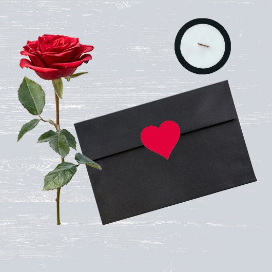 Heart Stamp Zelfinktende Stempel