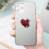 heart sticker (Telefoon)
