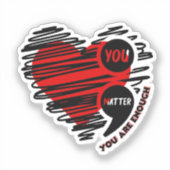 heart sticker (Voorkant)