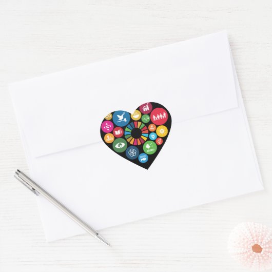 Heart Sticker (Envelop)