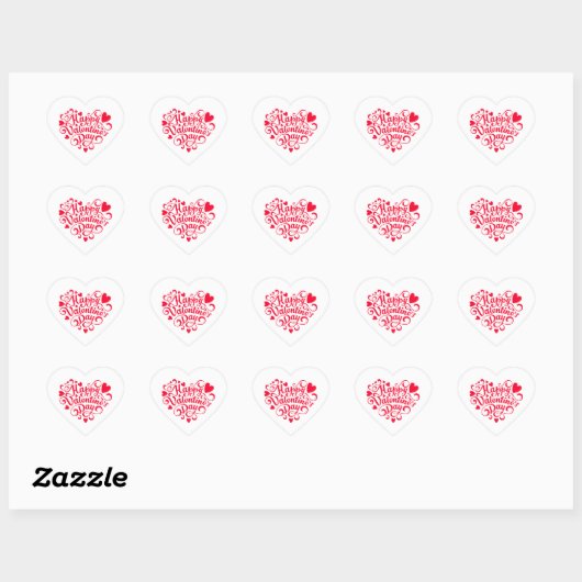 Heart Stickers (Feuille)