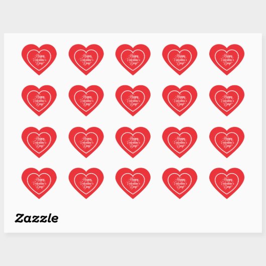 Heart Stickers (Feuille)