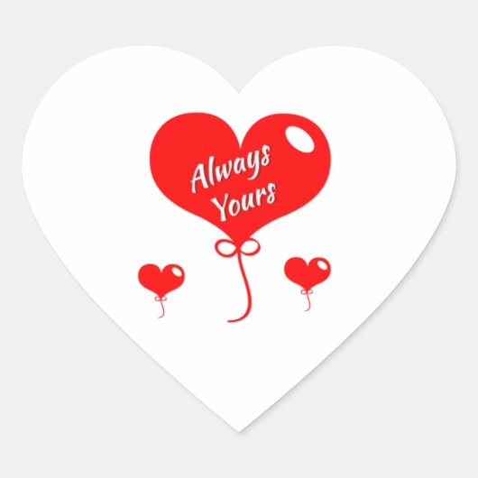 Heart Stickers | Personalized Craft Decals (Voorkant)