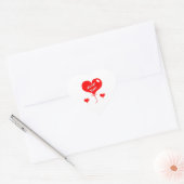 Heart Stickers | Personalized Craft Decals (Envelop)