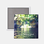 Heart Stream - Colibris Dorés Magnet (Recto/Verso)