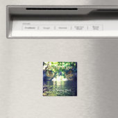 Heart Stream - Colibris Dorés Magnet (In Situ (Lave-vaisselle))