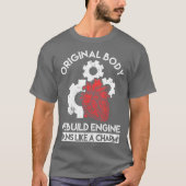 Heart Surgery Survivor Bypass Recovery Get Well T-shirt (Voorkant)