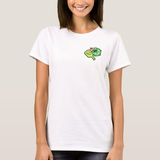 Heart T-Shirt voor vrouwen (Voorkant)