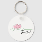 Heart Thankful Sleutelhanger (Achterkant)