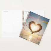Heart Themed Minimalist Planner (Devant avec enveloppe)