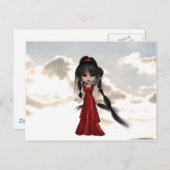 Heart Throb Briefkaart (Voorkant / Achterkant)