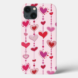 Heart Tiles iPhone 13 Hoesje