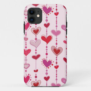 Heart Tiles iPhone 11 Hoesje