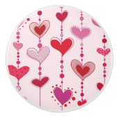 Heart Tiles Keramische Knop (Voorkant)