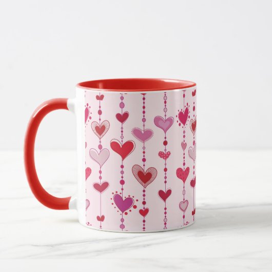 Heart Tiles Mok (Links)