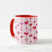 Heart Tiles Mok (Voorkant links)