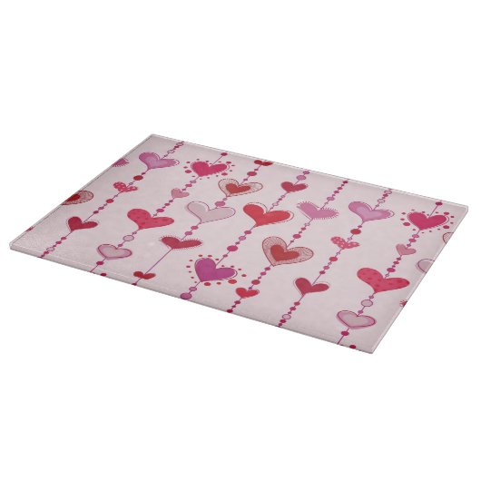 Heart Tiles Snijplank (Hoek)