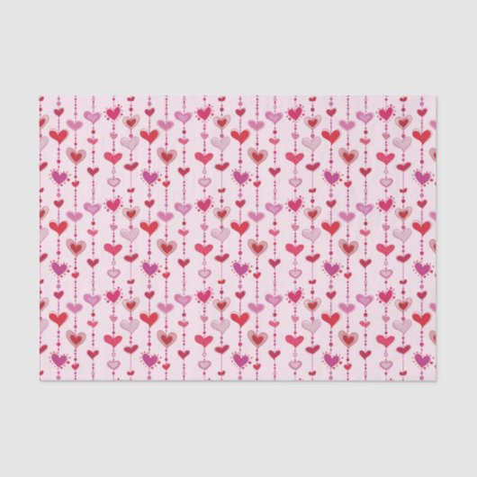 Heart Tiles Tissuepapier (Voorkant)