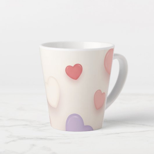 Heart to Heart Mug Latte Mok (Rechterhoek)