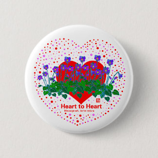 Heart To Heart Ronde Button 5,7 Cm