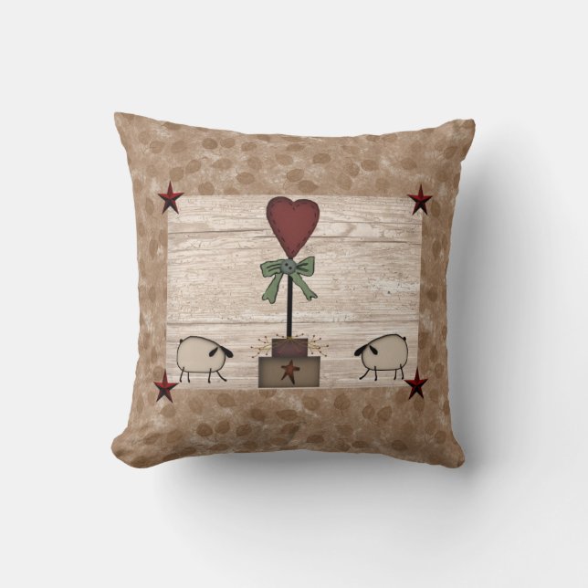 Heart Topiary Pillow Kussen (Voorkant)
