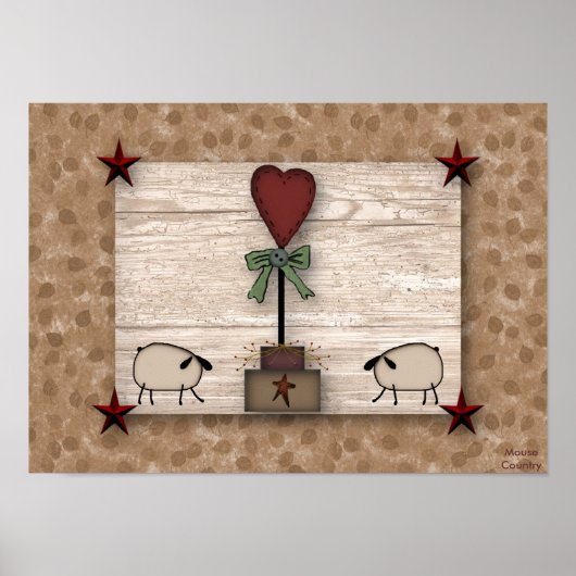 Heart Topiary Poster (Voorkant)