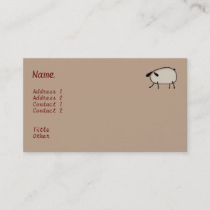 Heart Topiary Visitekaartje