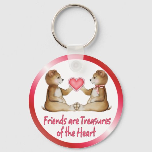 Heart Treasures Sleutelhanger (Voorkant)