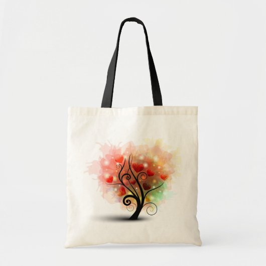 Heart Tree Bag Tote Bag (Voorkant)