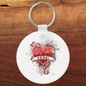 Heart Verdi Sleutelhanger (Voorkant)