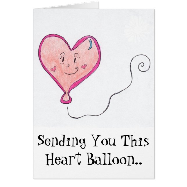 Heart Voel Betere ballon (Voorkant)