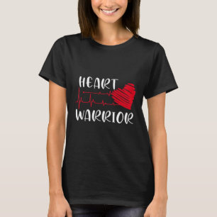 Heart Warrior CHD-bewustzijn Presenteert Aangebore T-shirt
