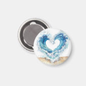 Heart Wave Stickers | Ocean Love Sticker Sheet Magneet (Voorkant / Achterkant)