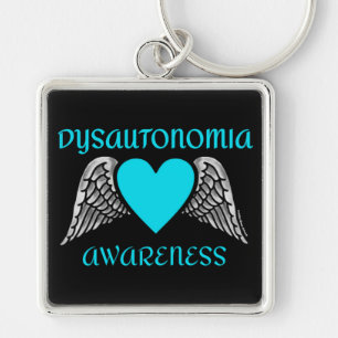 Heart/Wings... Dysautonomia Sleutelhanger