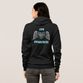 Heart/Wings...EDS Hoodie (Achterkant volledig)