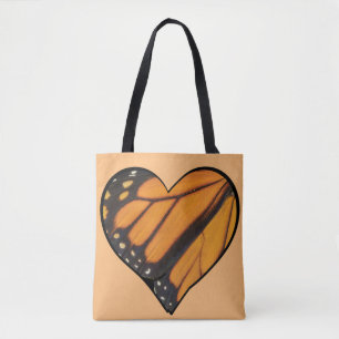Heart Wings Monarch Butterfly Draagtas