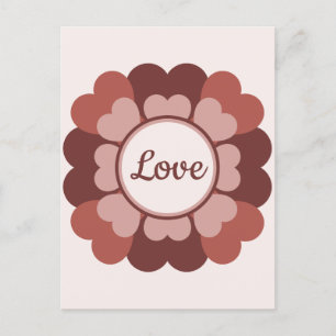 Heart Wreath Briefkaart