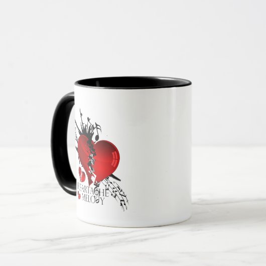 Heartache Melody Mug (Devant gauche)