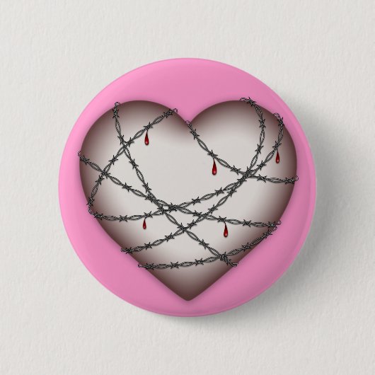 HeartAttack2 (pas het aan!) Ronde Button 5,7 Cm (Voorkant)