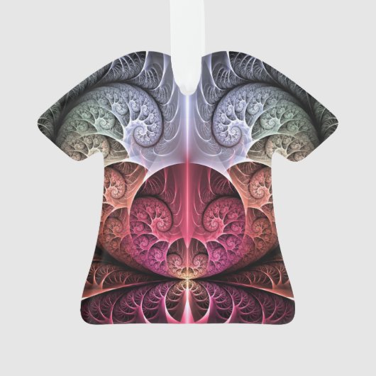 Heartbeat, Abstrait surreal Imaginaire Fractal Art (dos)