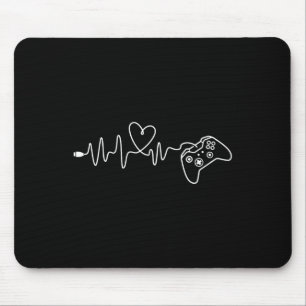 Heartbeat - Console Gaming Spelliefhebber PC Video Muismat